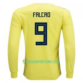 Koszulka Kolumbia Falcao 9 Mistrzostwa Świata 2018 Domowe Stroje Piłkarskie Długi Rękaw